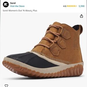 Sorel out and about duck rain boots